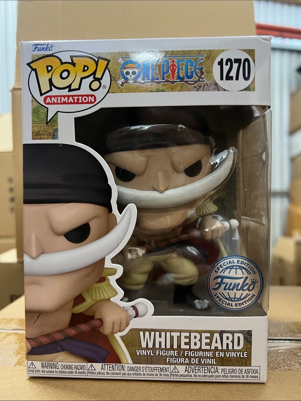 Funko Pop! One Piece Whitebeard 1270 Figure Special Edition